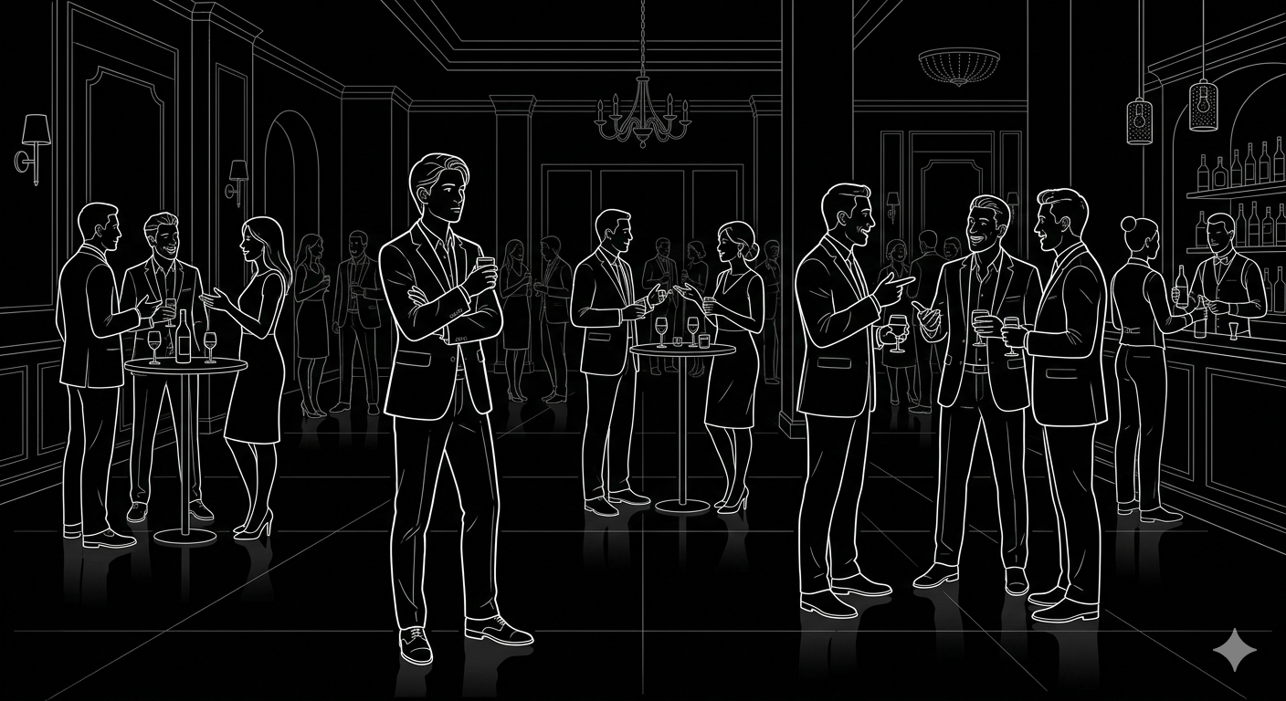 I Walked Into A Networking Event And Completely Fell Apart